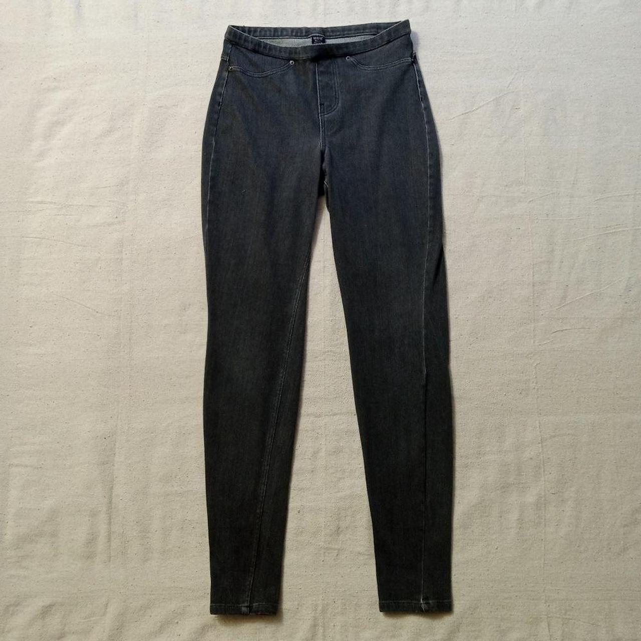 Hue dark gray jeggings jean leggings sz S Brand: - Depop