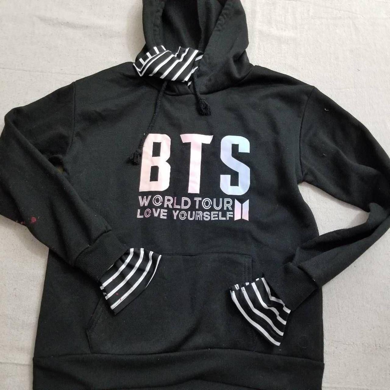 Bts zip up hoodie love best sale yourself tour