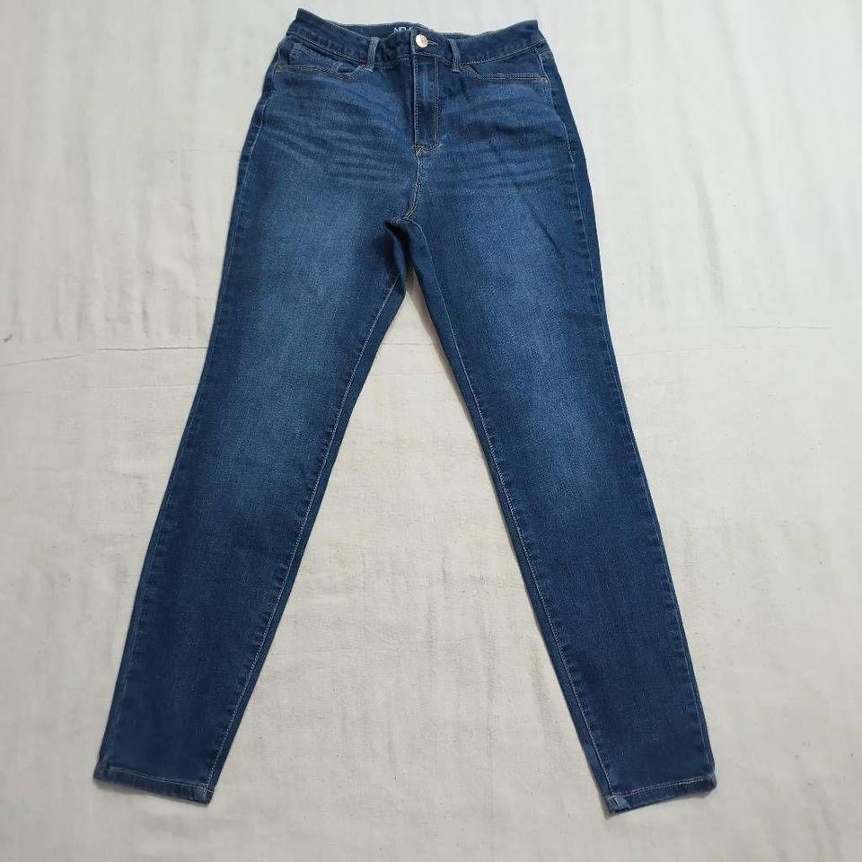 Brand: No Boundaries dark wash skinny jeans sz 9 - Depop