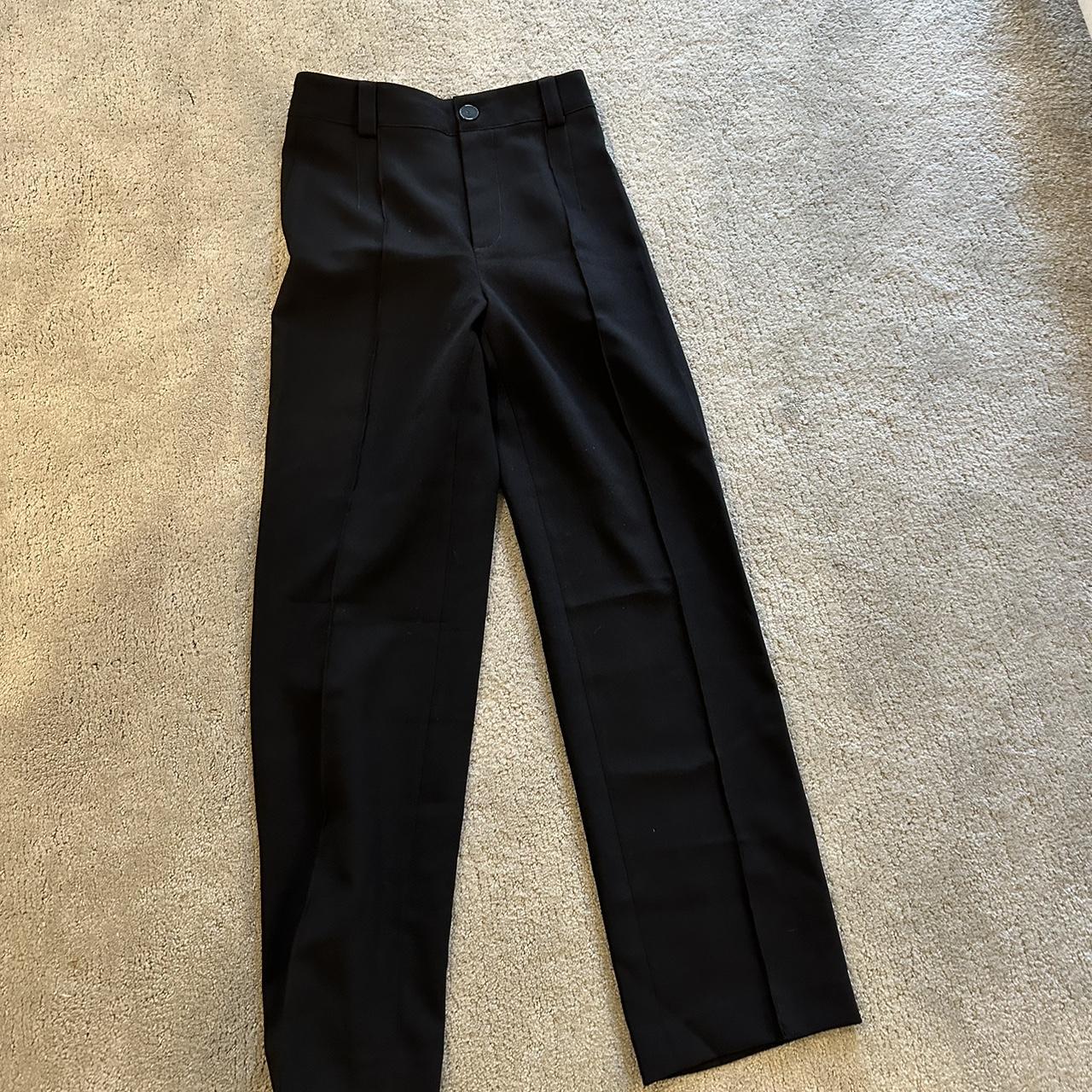 Zara black trousers - Depop