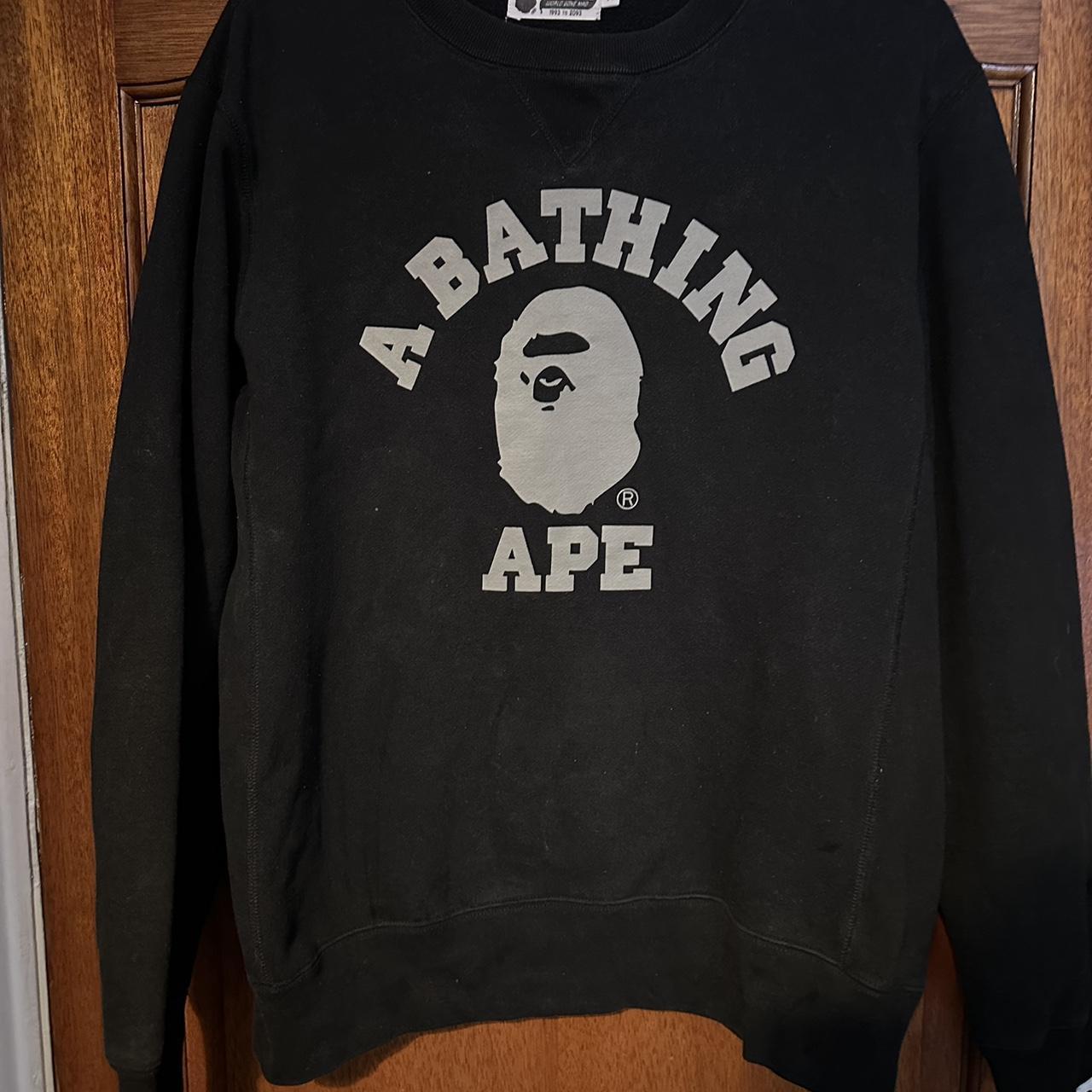 Bape deals jumper black