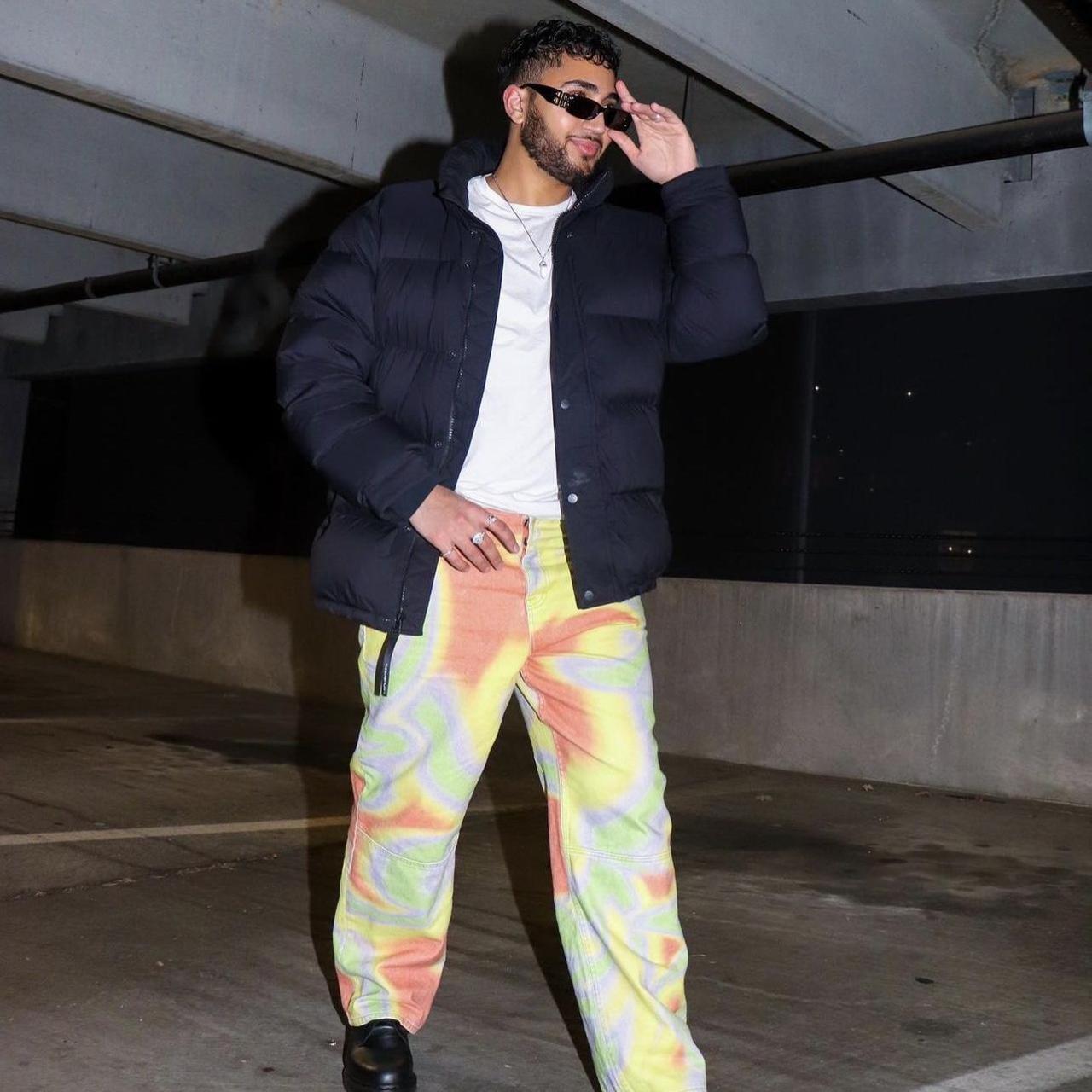 Jaded London Multi Colored Jeans