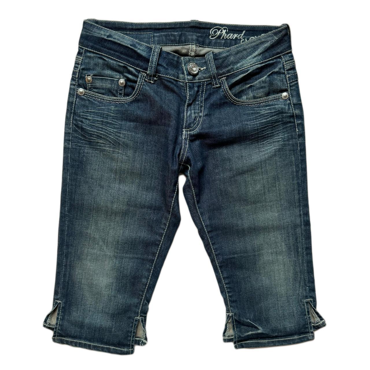 Men Hip Hop Denim Shorts 3/4 Length Jeans Loose Pants Cargo Pocket Work  Leisure | eBay