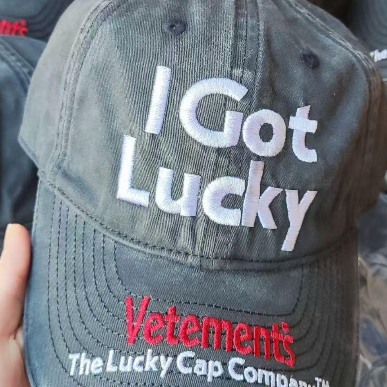 Vetements i got lucky hat Condition 8/10 Eu free | Depop