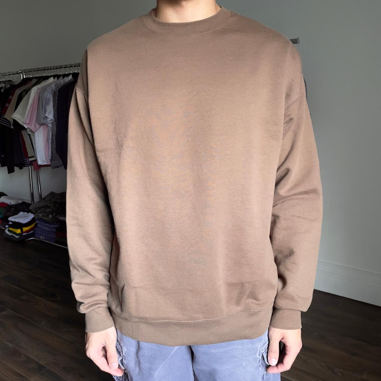 Hanes brown sweatshirt on sale