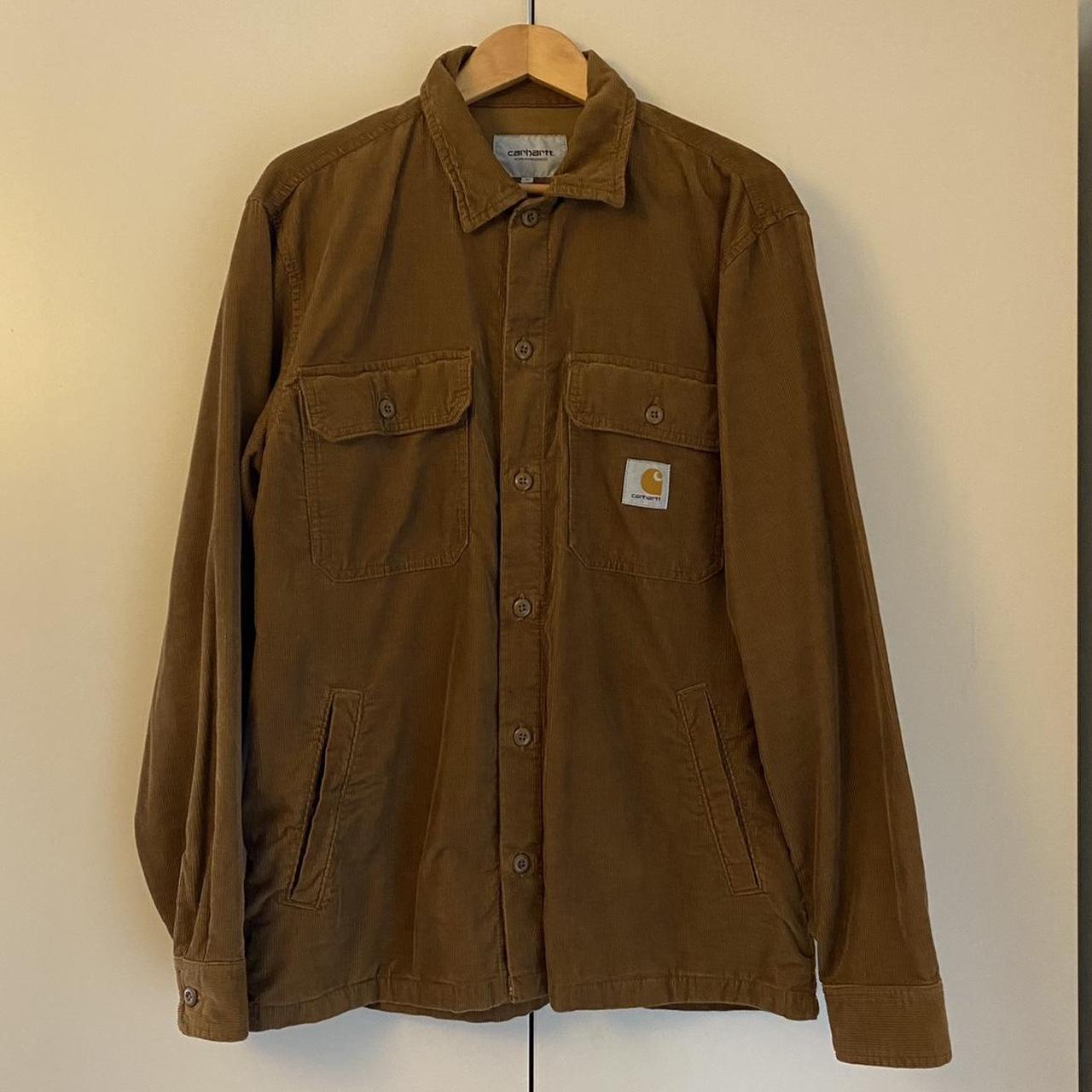 Carhartt Dixon corduroy shirt jacket / over shirt in... - Depop