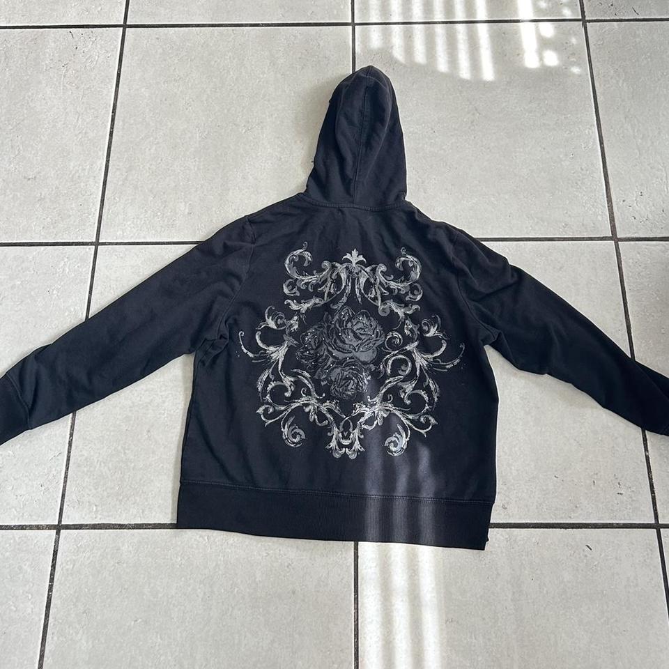 ジャケット・アウター 00s archive skull velourjacket grungeY2K 00s archive skull velourjacket grungeY2K
