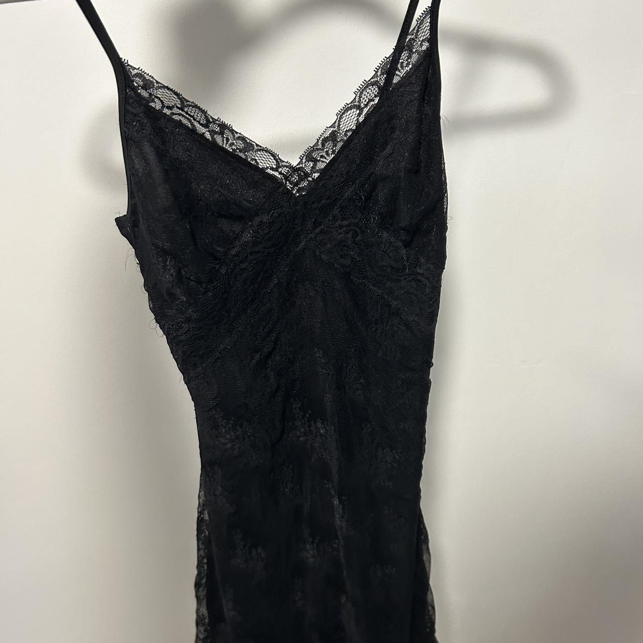 Motel rock black lace dress - only worn once - size... - Depop