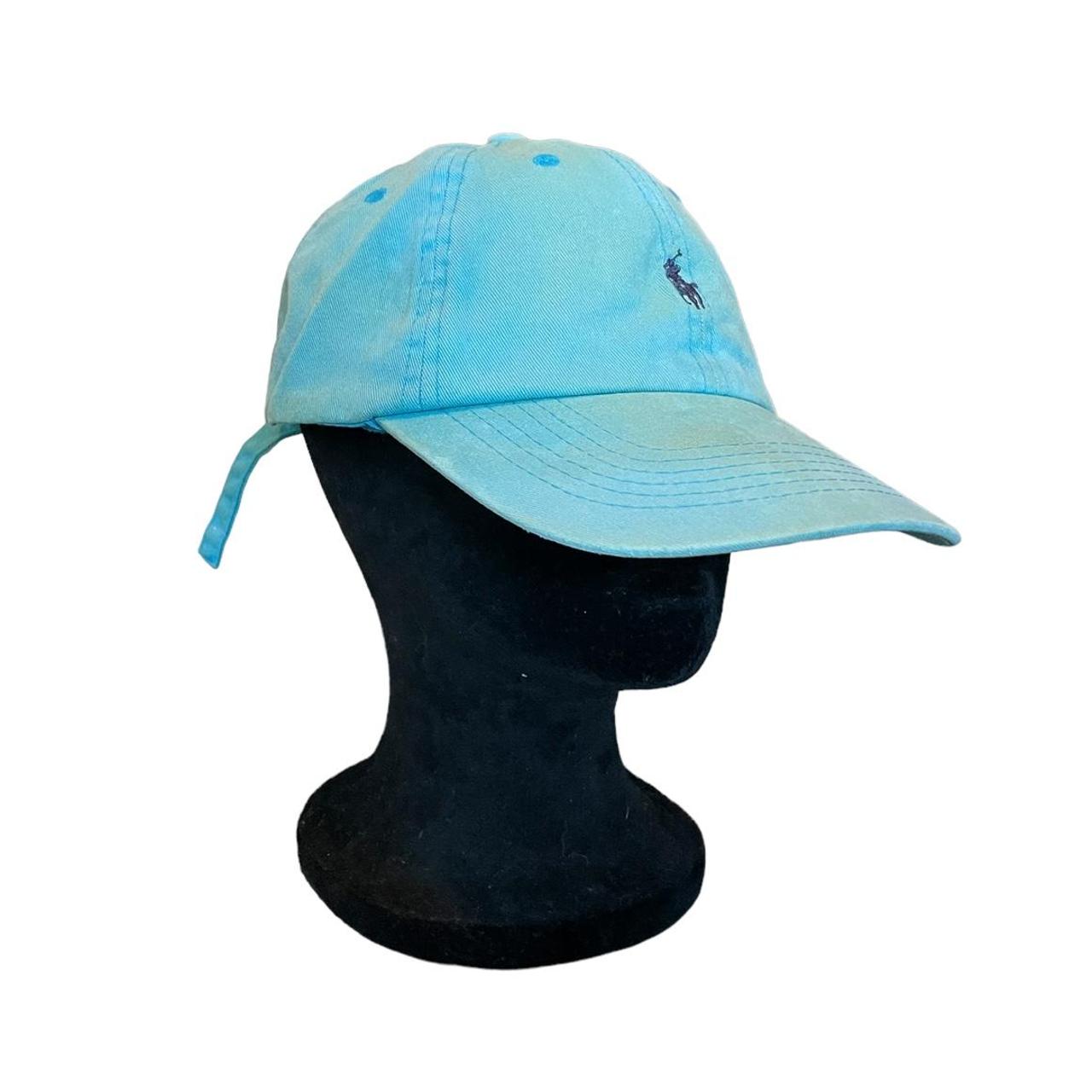 Polo Ralph Lauren Men's Blue and Navy Hat | Depop