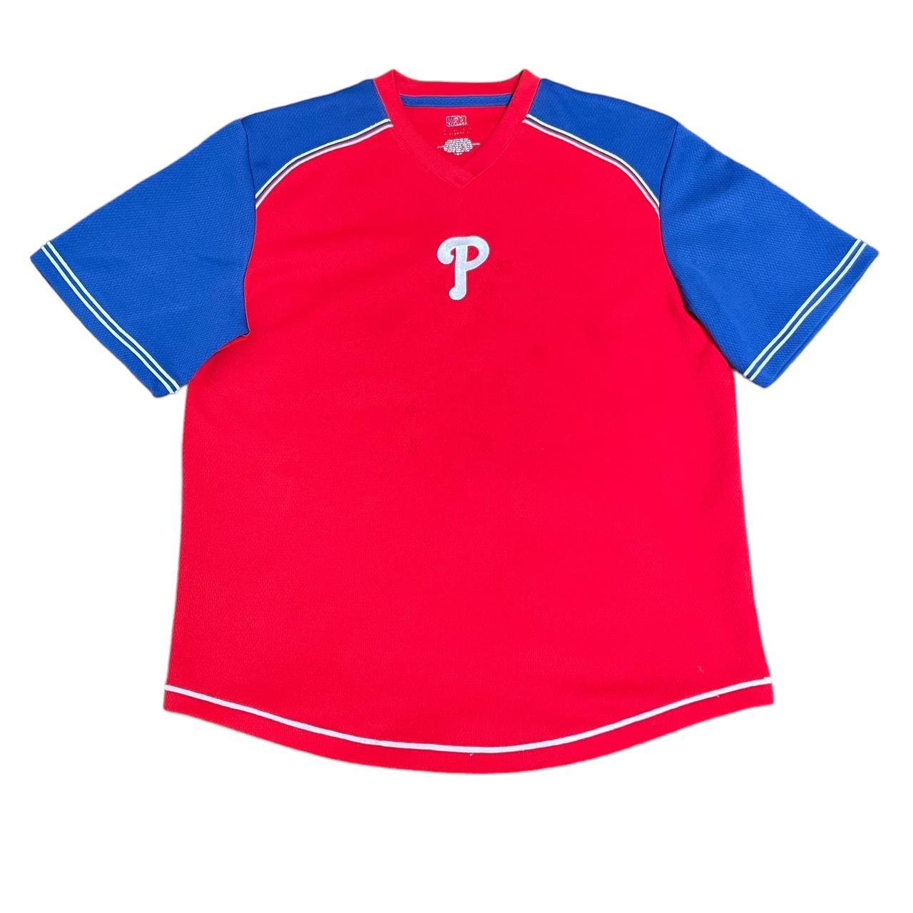 MLB Men's Shirt - Red - L