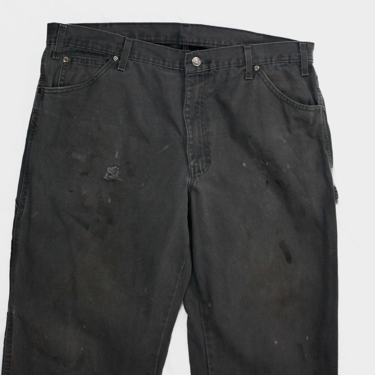 Dickies Men's Grey Jeans Depop