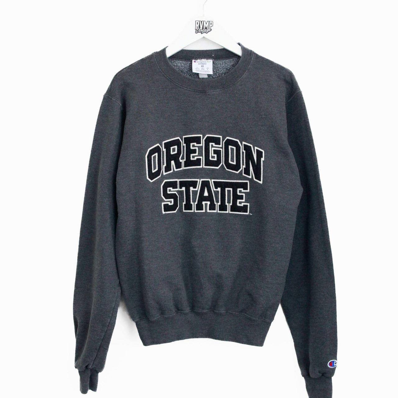 Champion sweater mens grey cheap oregon