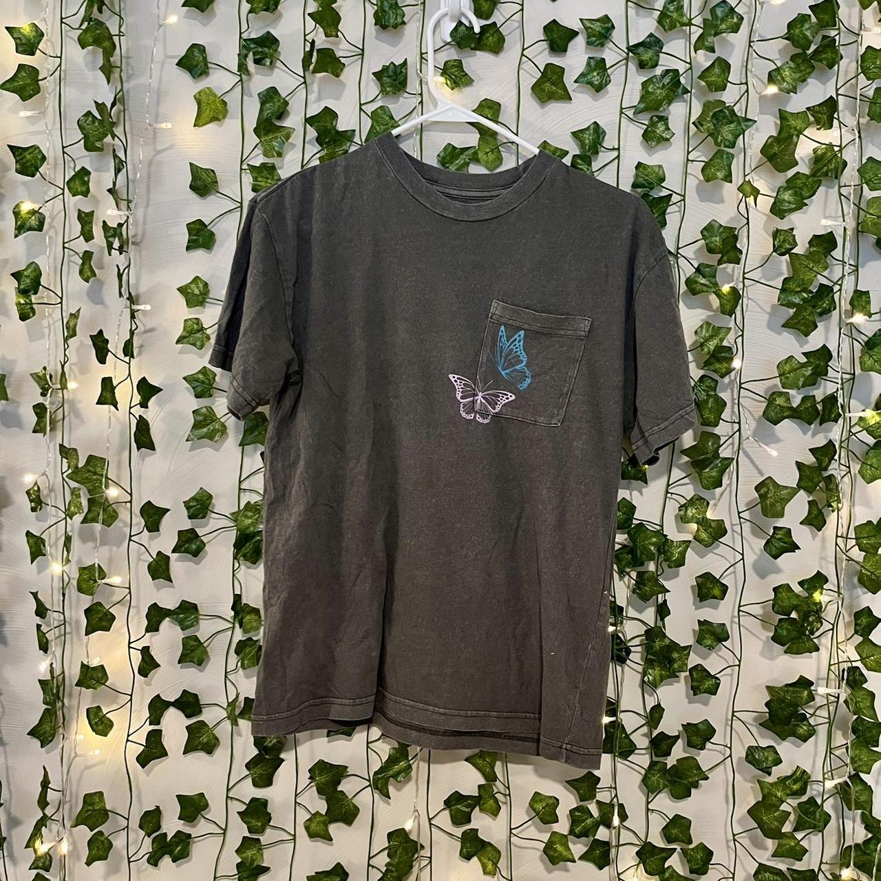 pacsun butterfly shirt