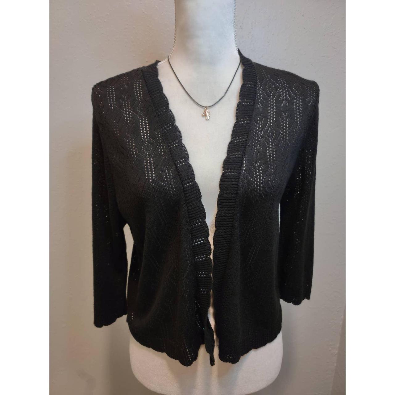 Notations Women's Black Jumper