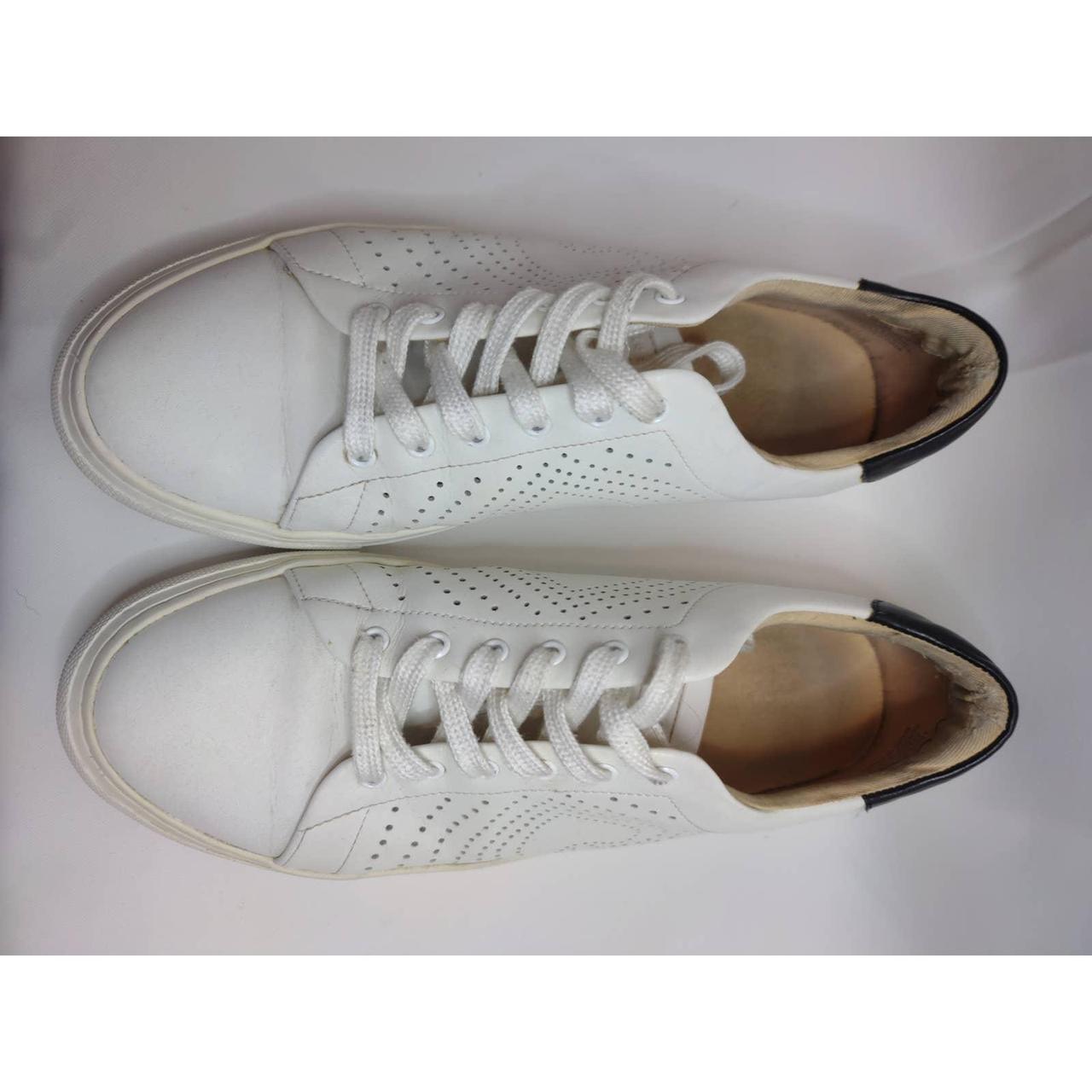 Kate Spade New York Women's White and Black Trainers | Depop