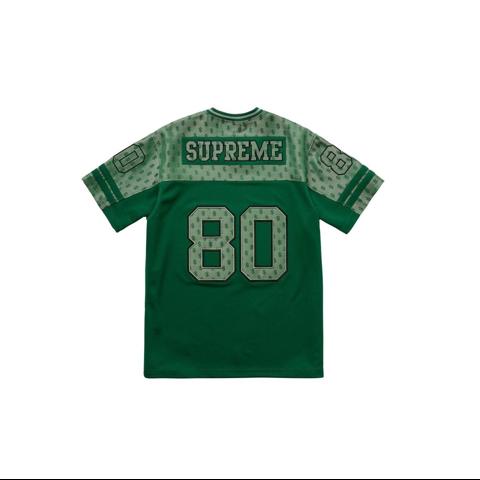 Supreme monogram $ football jersey SS18 #supreme... - Depop