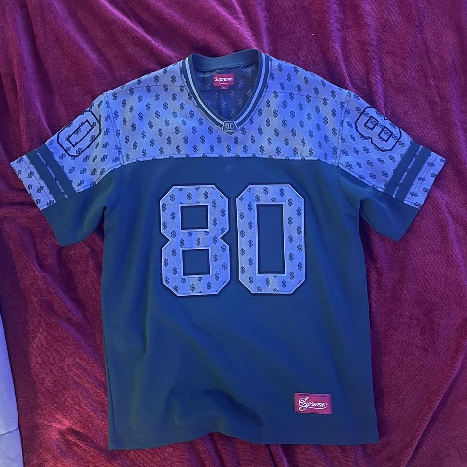 Supreme monogram $ football jersey SS18 #supreme... - Depop