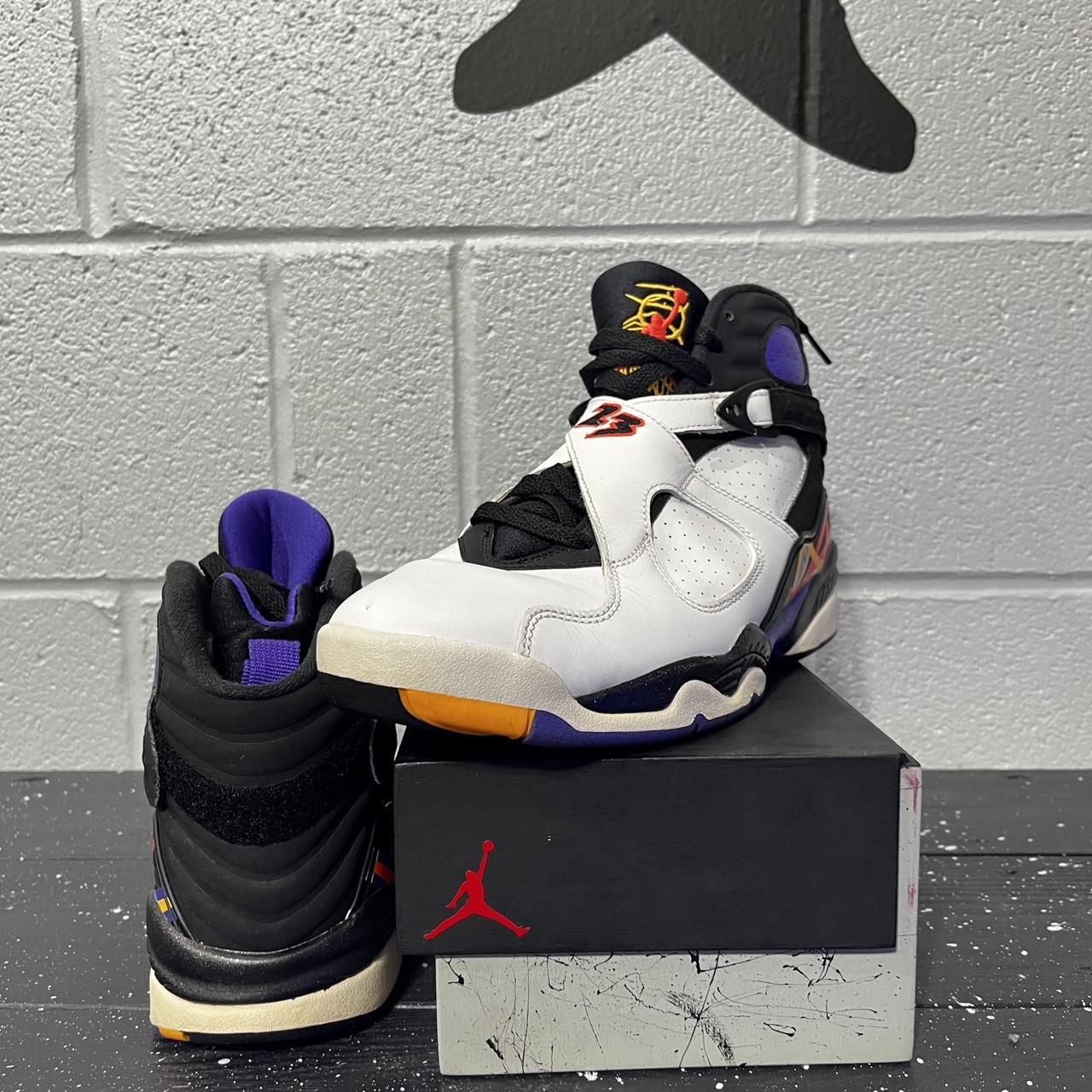 Jordan retro 8 three peat fashion