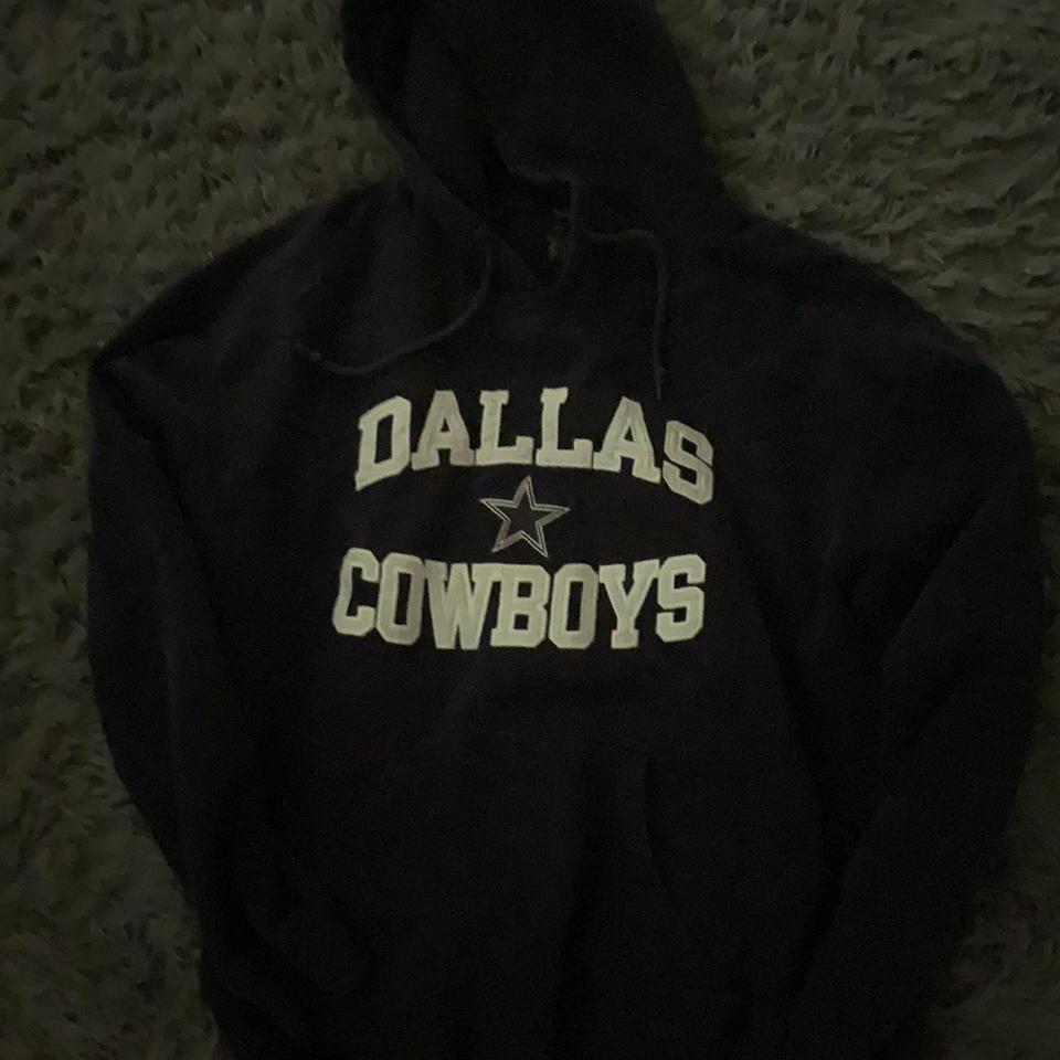 Dallas Cowboys Blue Mens Dalton PO Embroidered Hooded Sweatshirt