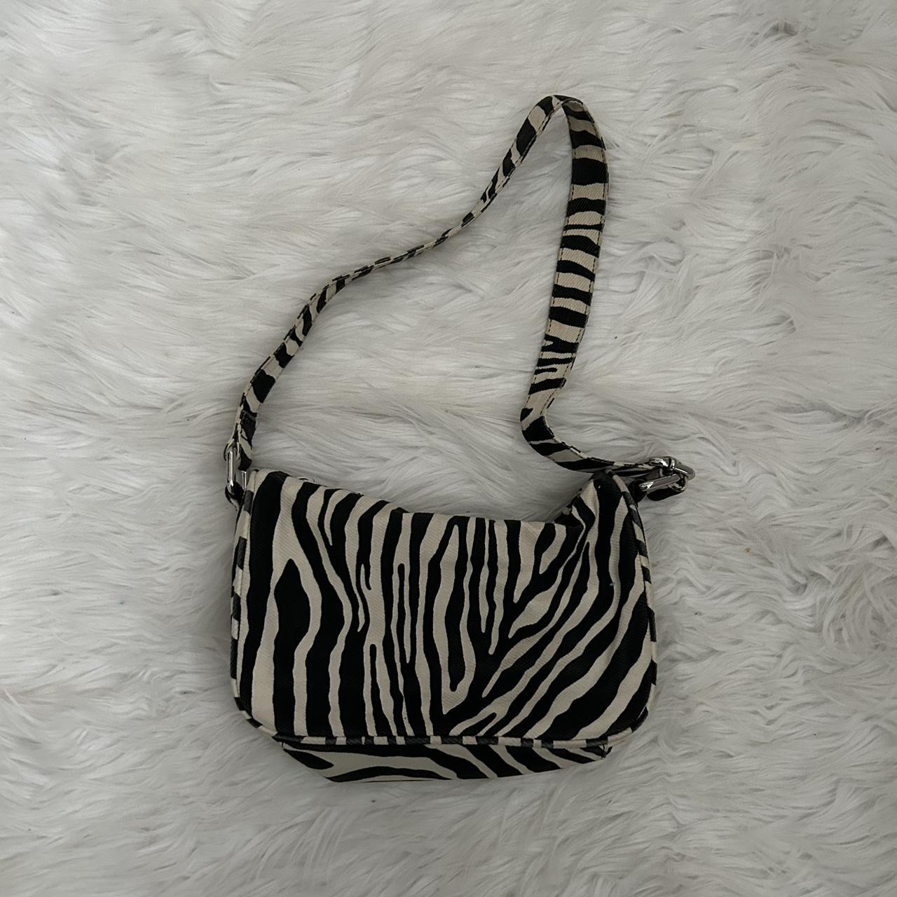 Brandy Melville zebra shoulder bag brandymelville