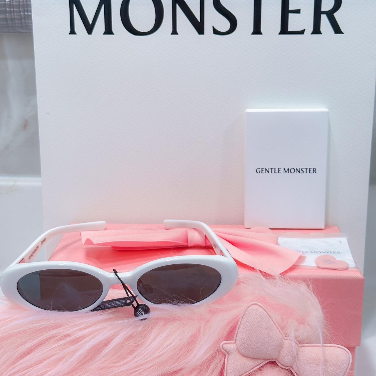 Jennie x Gentle Monster | Hush White Sunglasses |