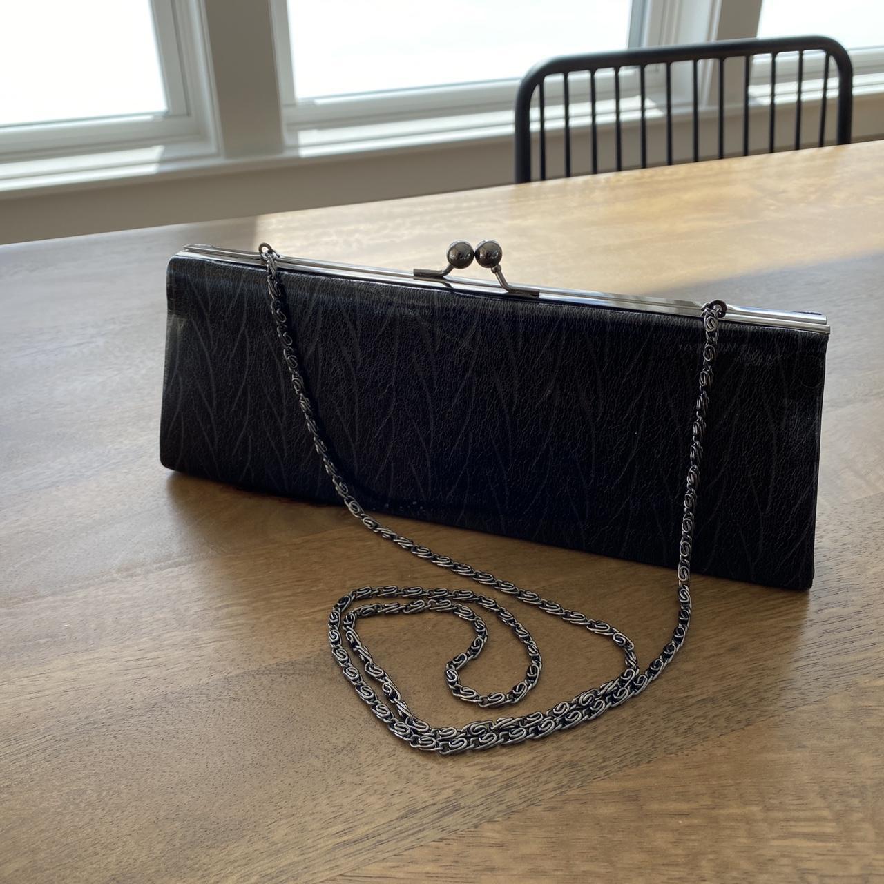 Little black hotsell clutch purse