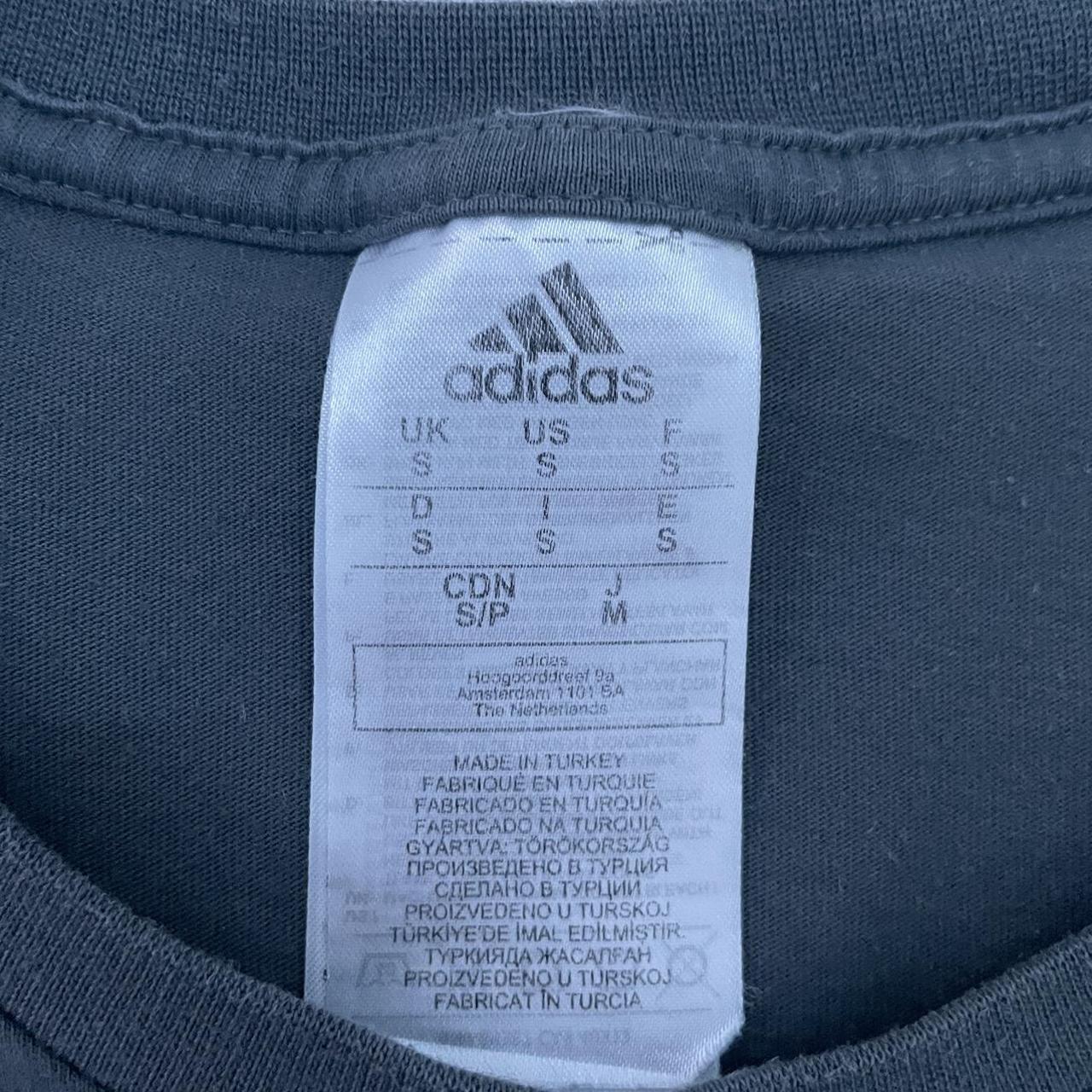 Adidas t-shirt (grey) Size: UK Small Condition:... - Depop