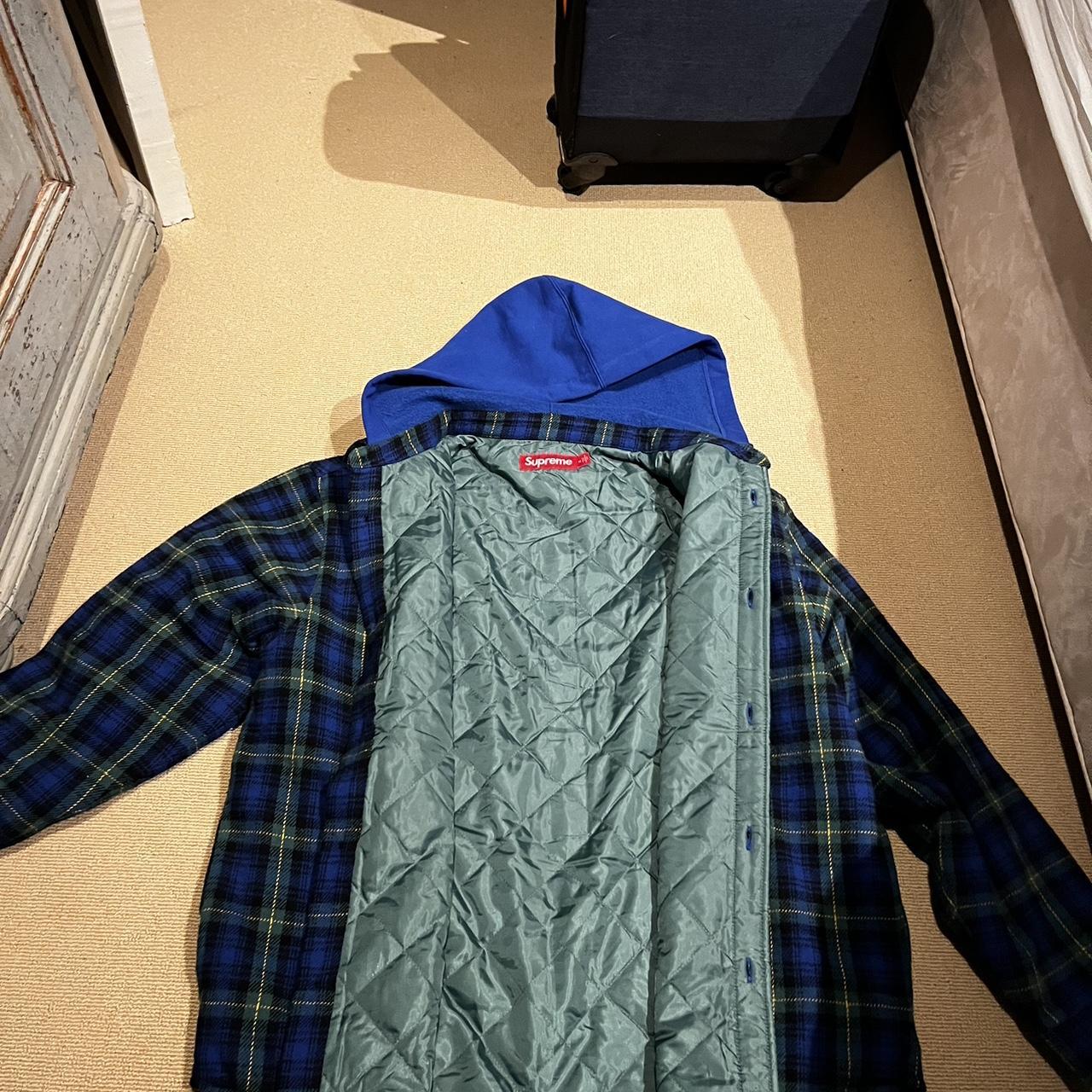 Supreme hot sale flannel hooded