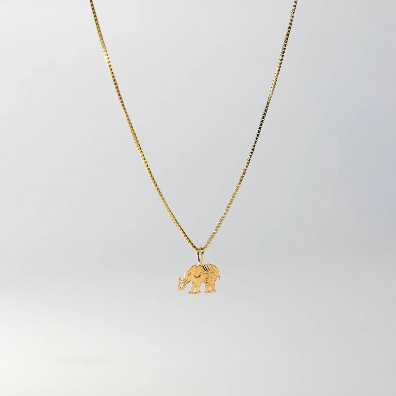 14k Solid Gold Elephant Pendant | Ideal 14k solid... - Depop