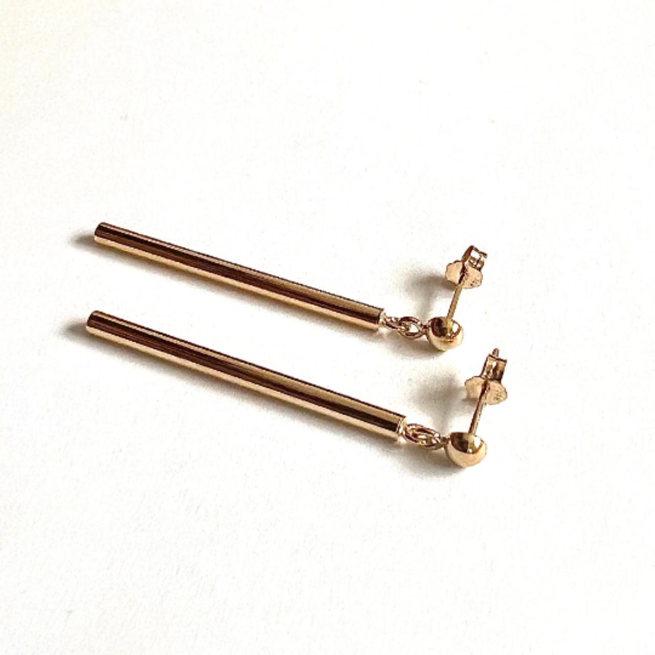 Hanging bar store earrings