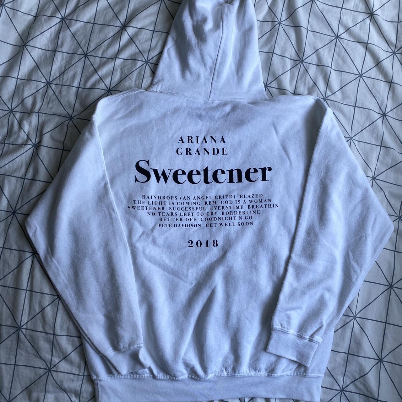 ariana grande rare sweetener hoodie in very good