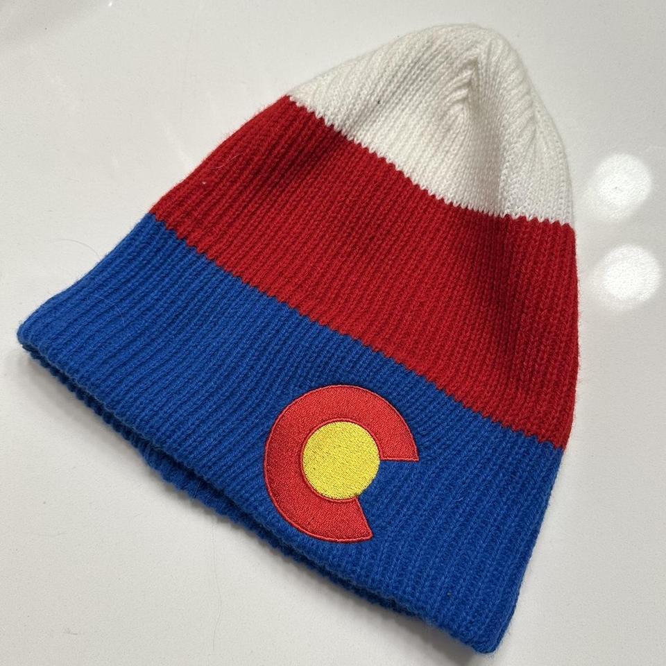 Colorado Rockies NHL Beanie In amazing condition, - Depop