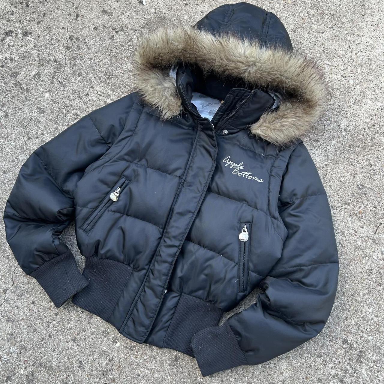 ジャケット・アウター factotum archive y2k fur jacket ririzip Y2k Zip Up Hoodie Fur Jackets Winter Coats Teen Emo Grunge