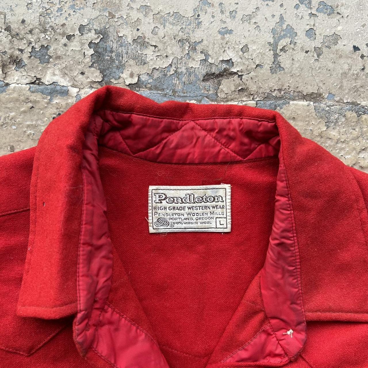 Pendleton women's red shirt