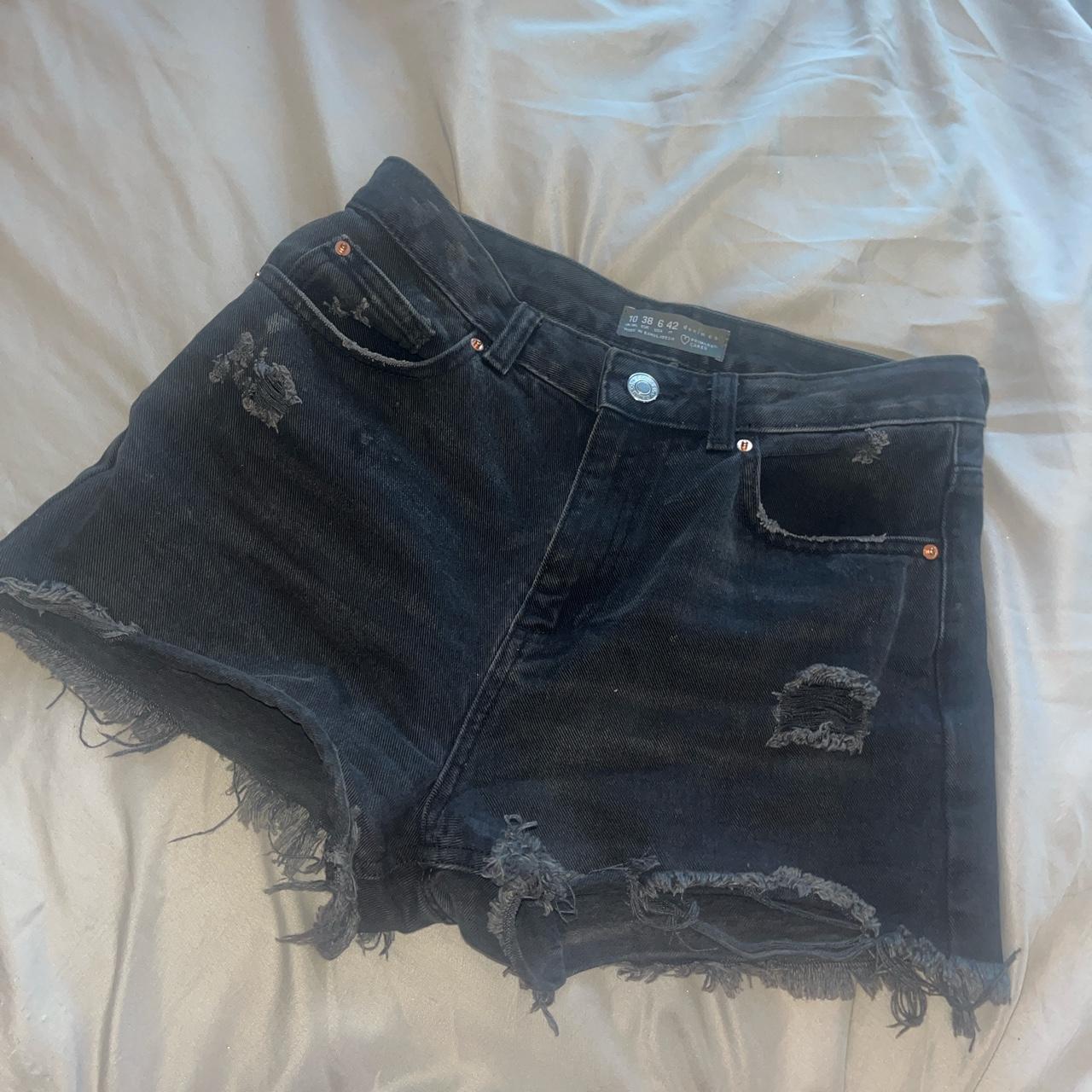 Primark Women's Black Shorts Depop