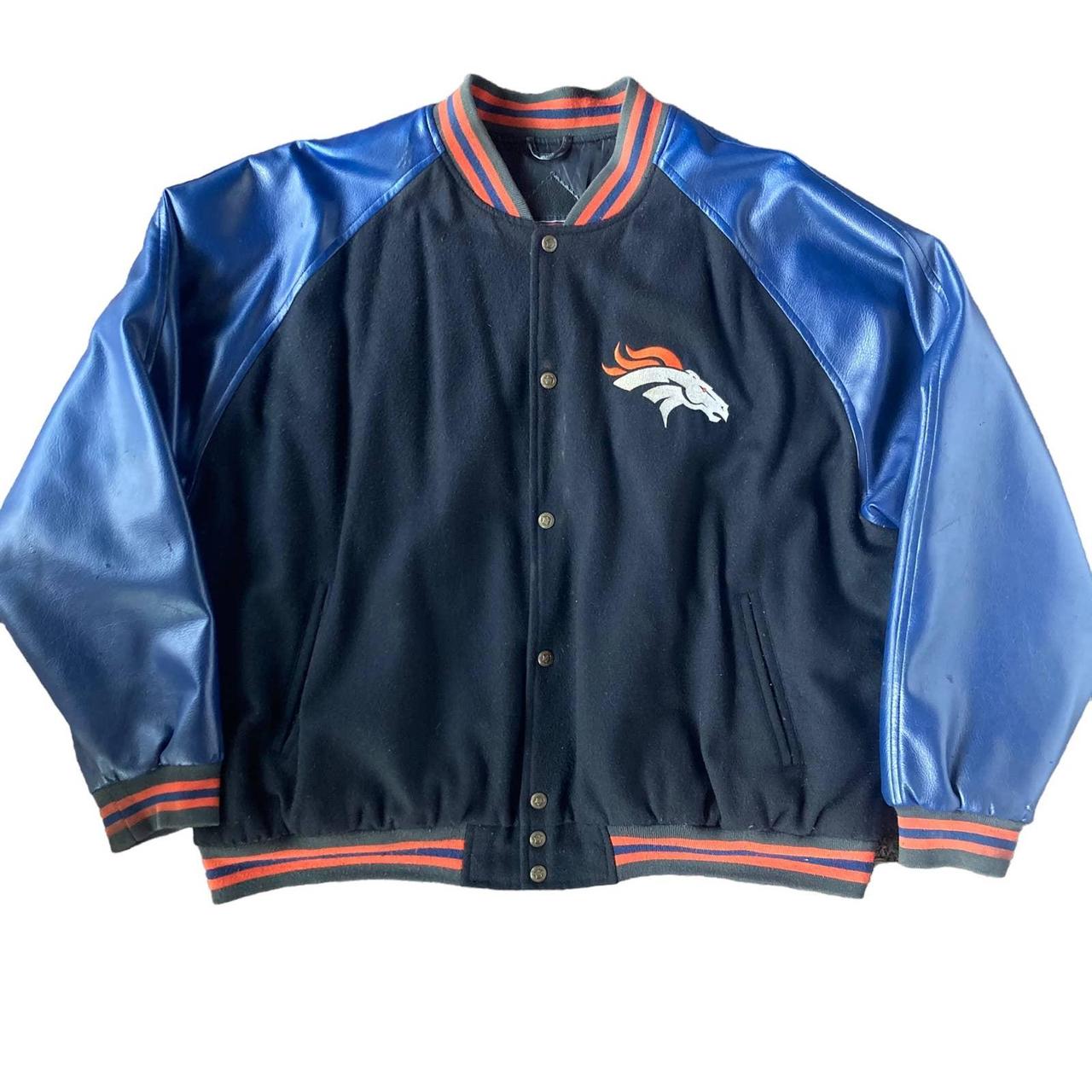 Vintage Denver Broncos Jacket Size: - Depop