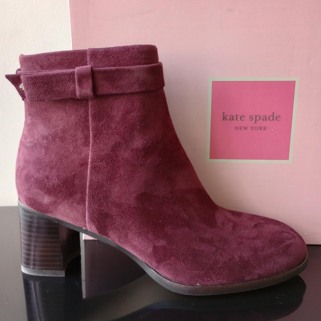 Kate fashion spade purple boots