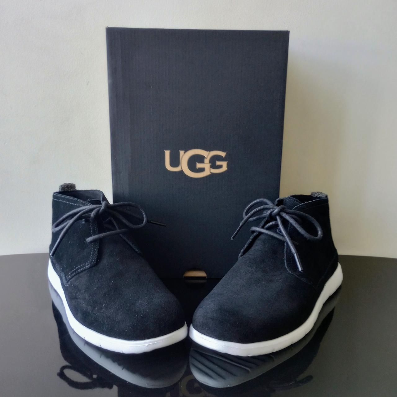 Ugg mens black on sale shoes