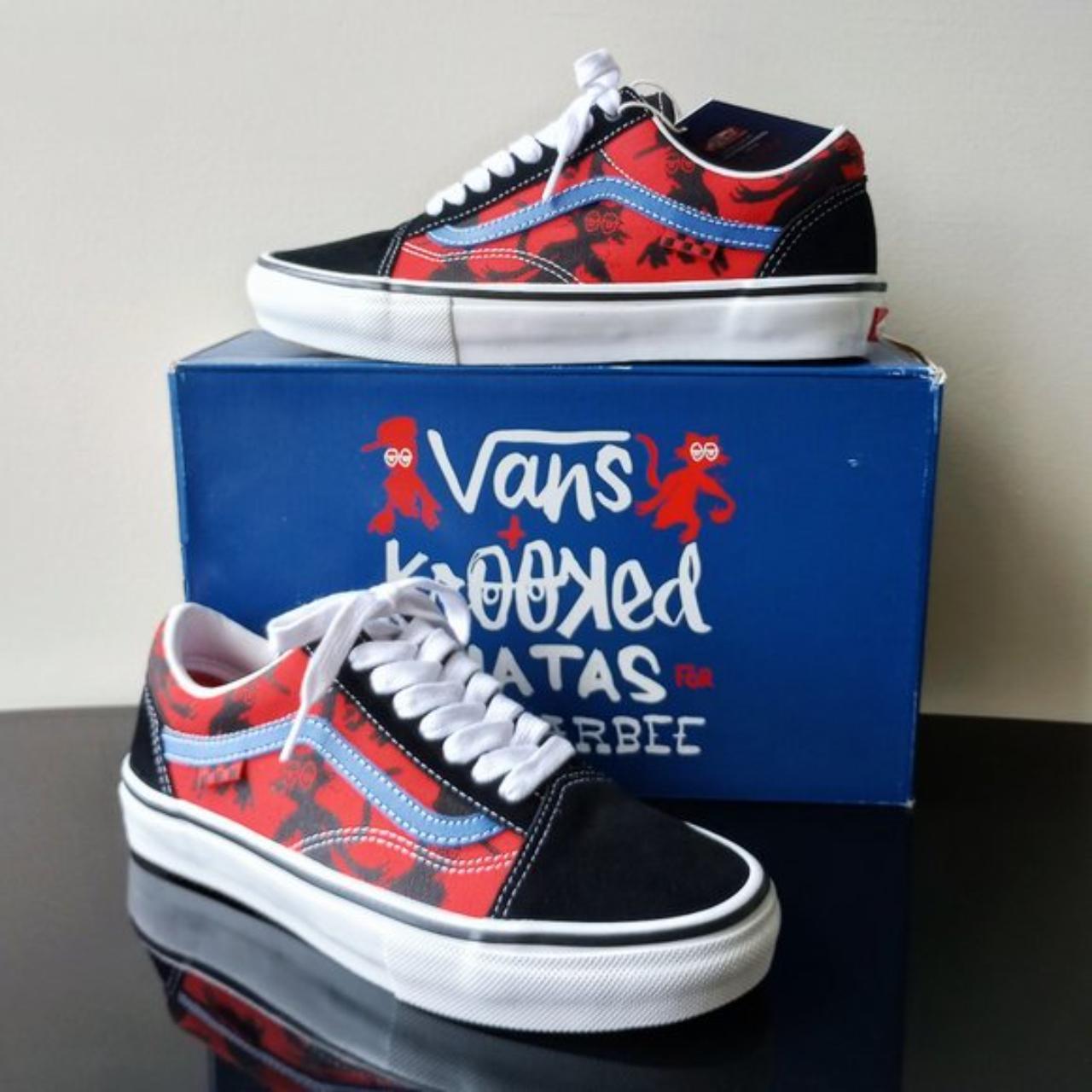 Vans Old Skool Pro Krooked by Natas For Ray – The Joker Shop