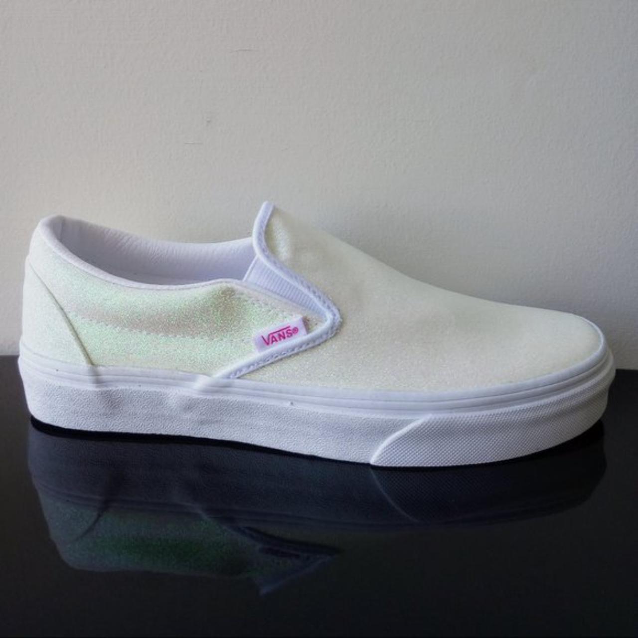 Vans Women's Classic Slip-On UV Glitter Sneaker in... - Depop