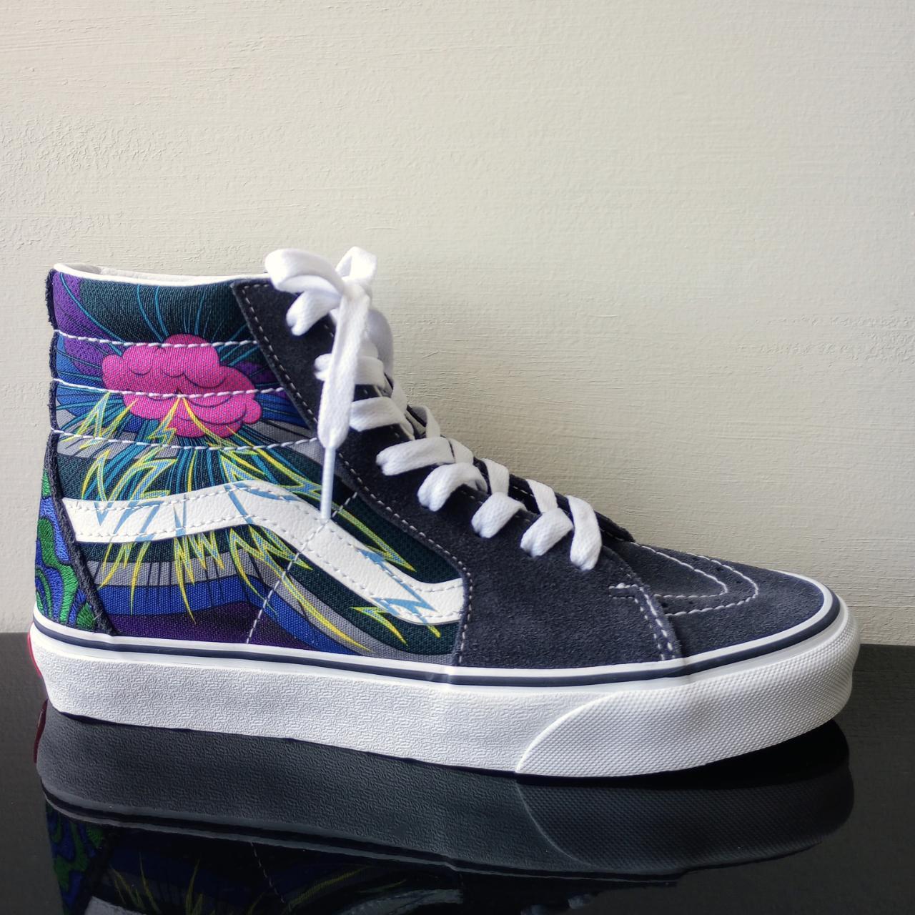 スニーカー VANS Woman Sneakers Sky Blue VN000EE3 NVY1 SK8HIBLW-2.jpg
