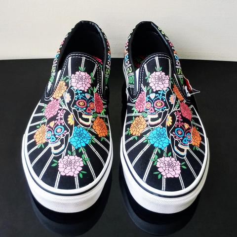 Vans grateful best sale dead slip on