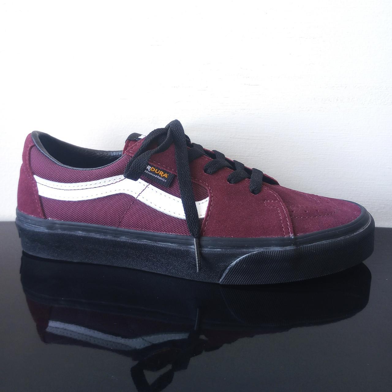 Vans Women's Sk8-Low Cordura Suede Canvas Depop