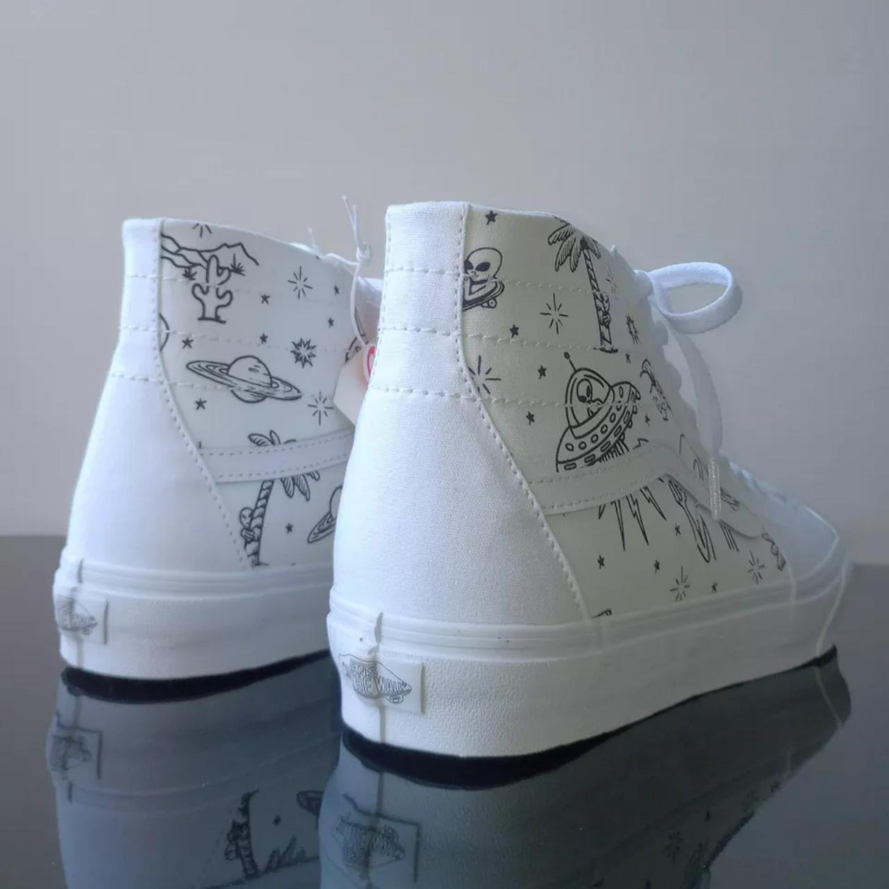 OPPEN - ゆう Vans Men's Sk8-Hi Tapered Unidentified Alien UFO | Depop