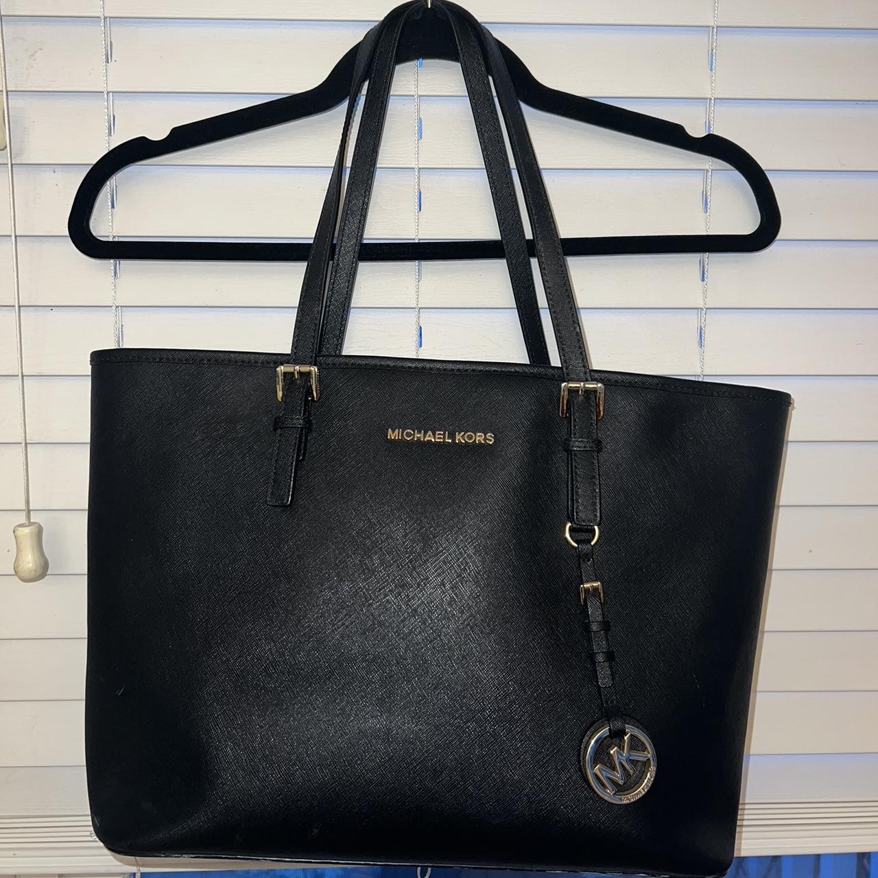 Michael kor black on sale purses