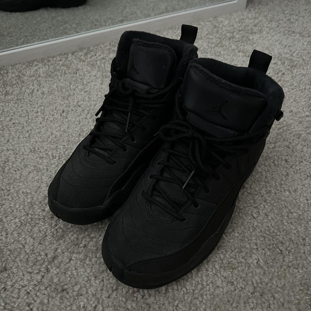 AIR JORDAN 12 RETRO WNTR (GS) Size: 5y Color:... - Depop