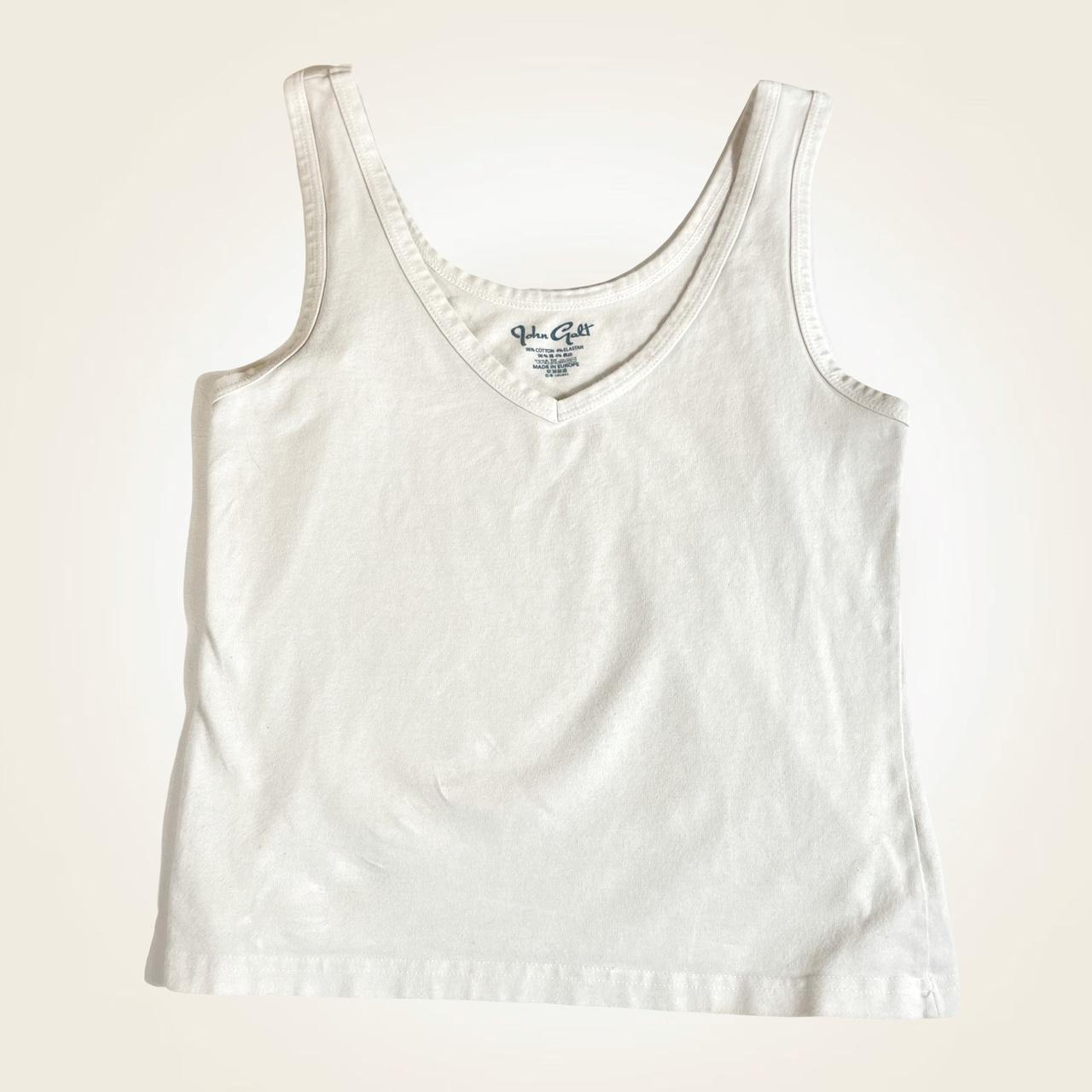 John Galt White Tank Top