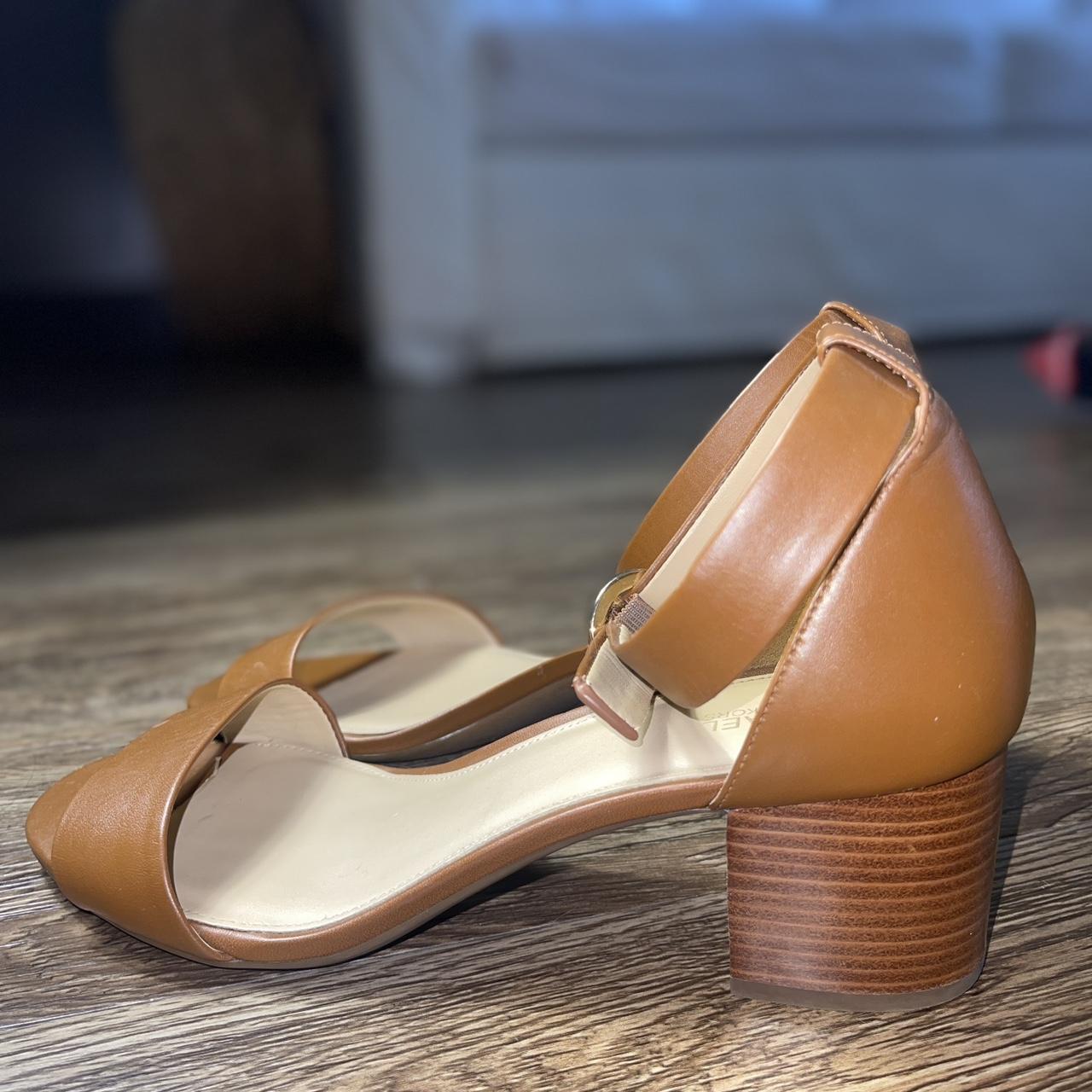 michael kors chunky heels