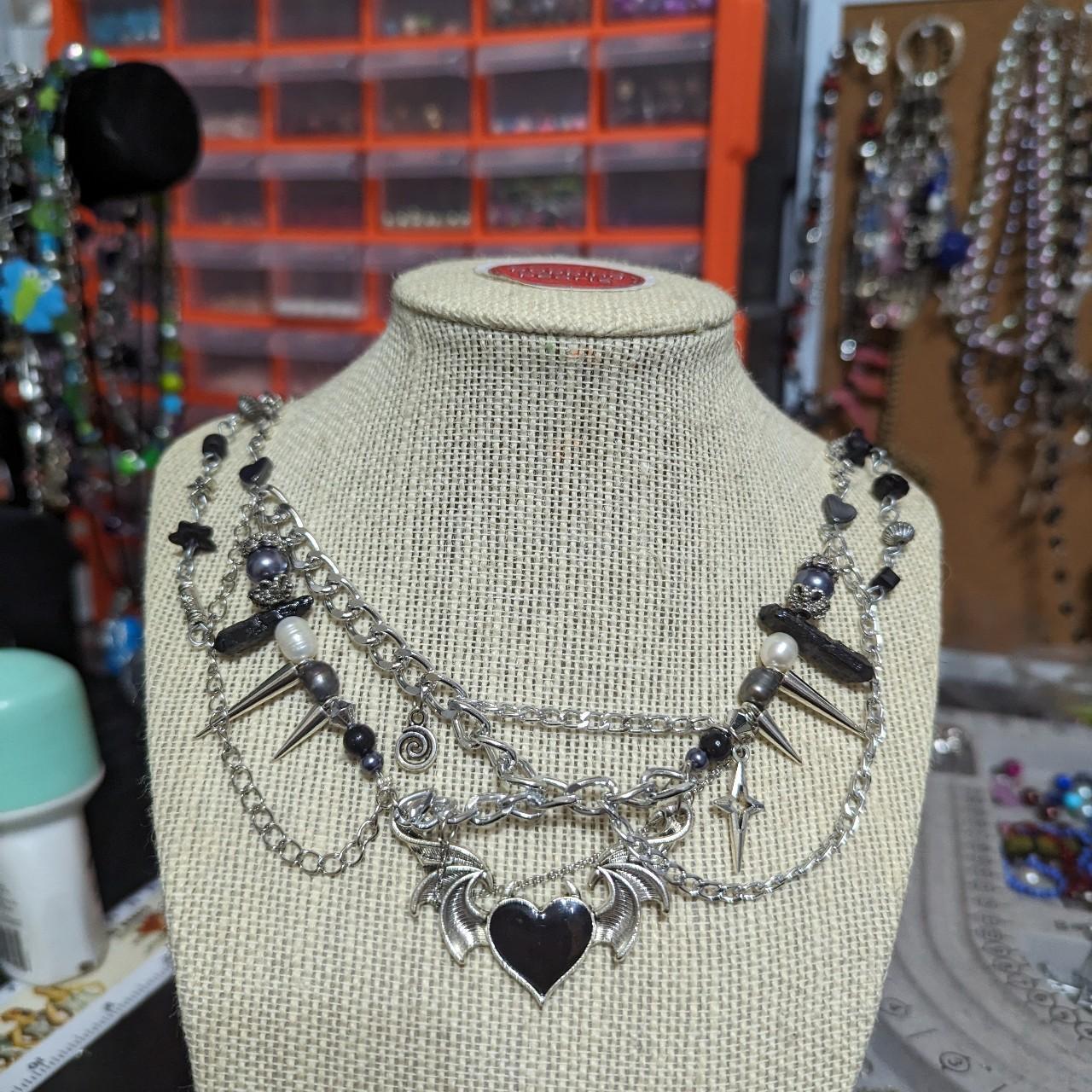 new necklace for all U little emos 3 freshwater... Depop