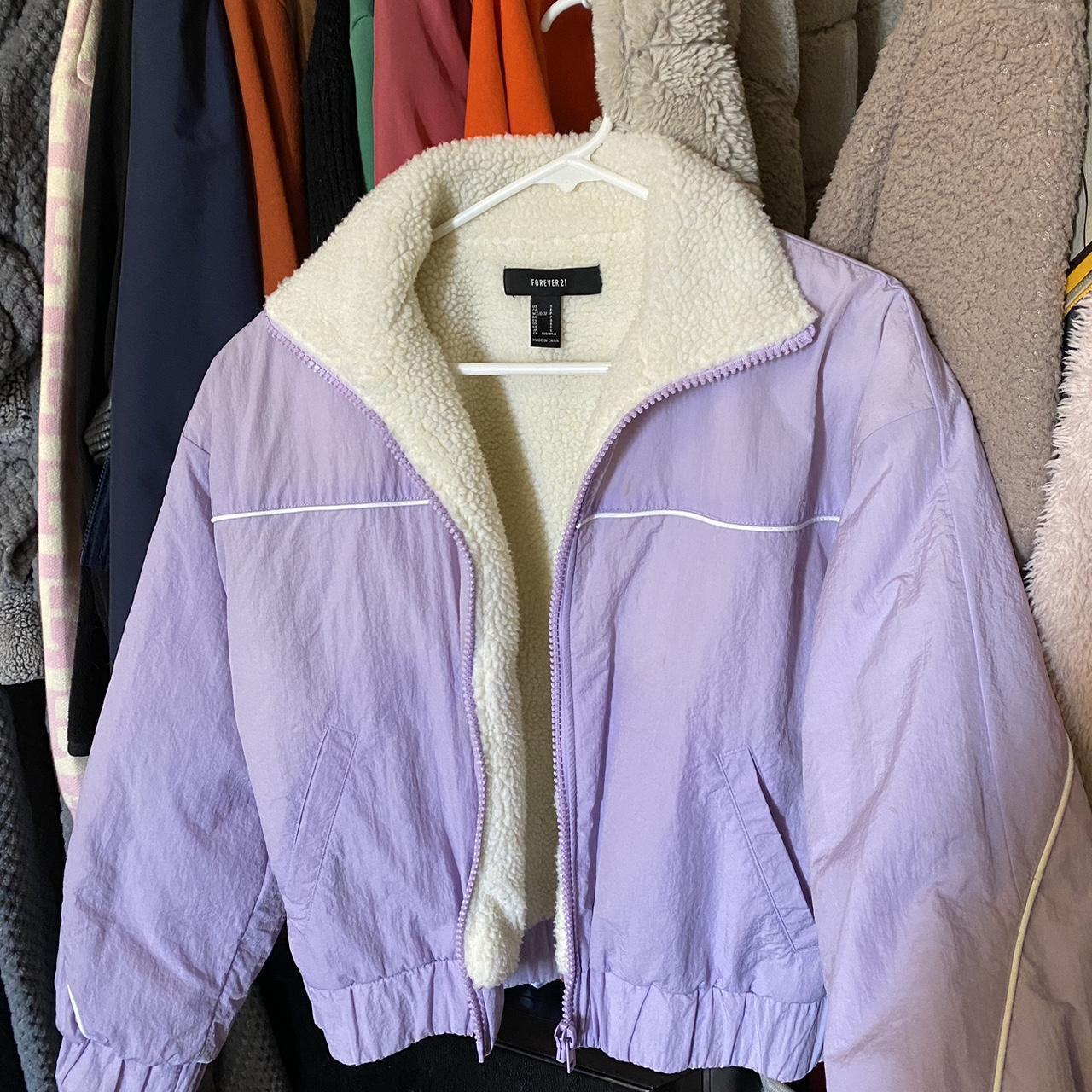 Forever 21 deals purple jacket